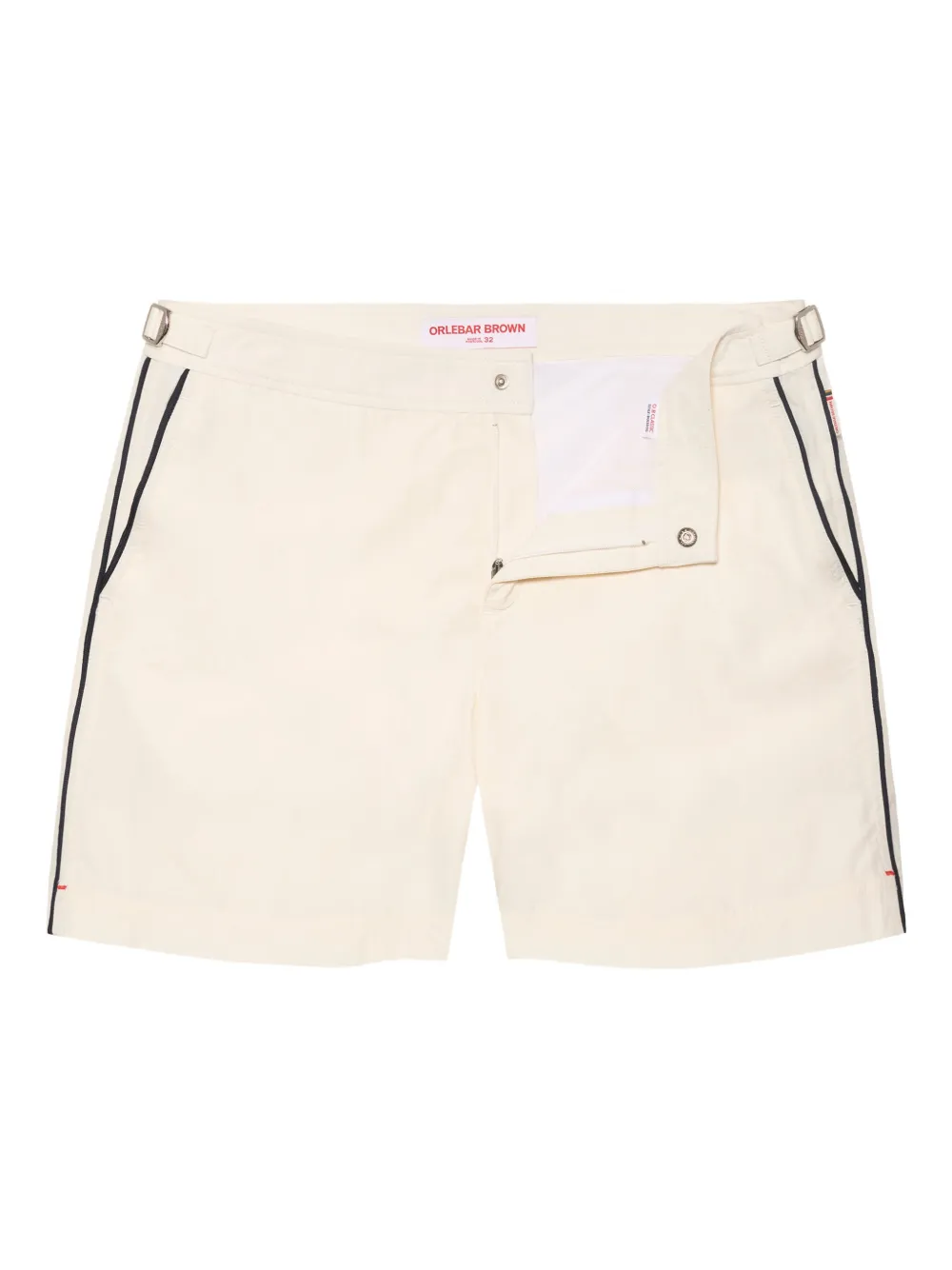 Orlebar Brown Bulldog side-pockets swim shorts | Neutrals | Image 1