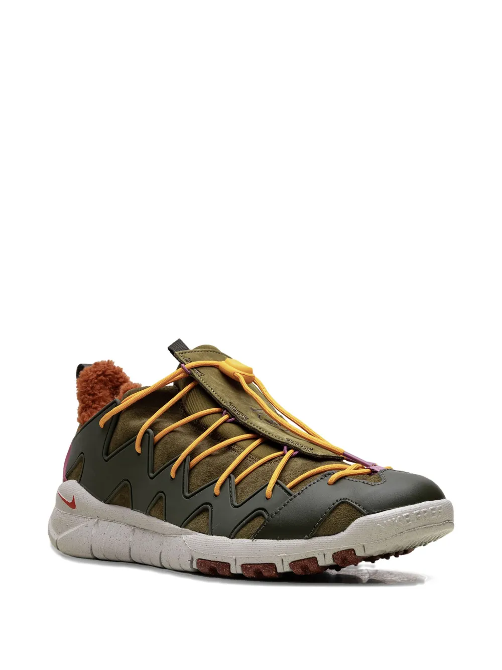 Nike Free Crater Tail lace-up sneakers Groen