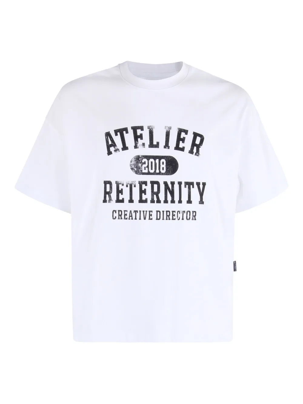 Reternity Graphic-print T-shirt In White