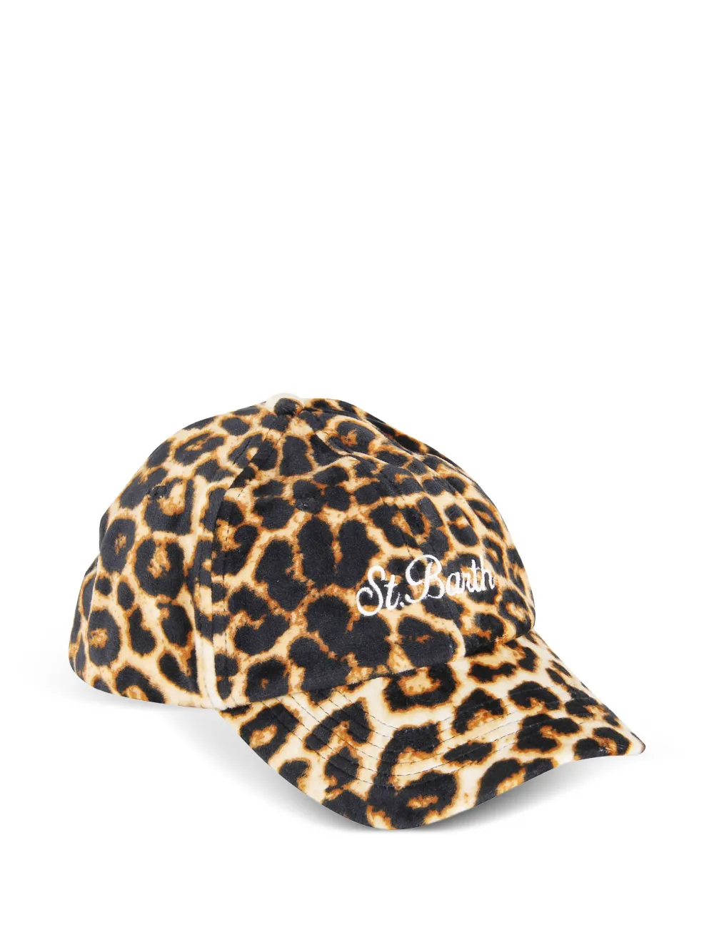 MC2 Saint Barth leopard baseball cap | marron | Image 1