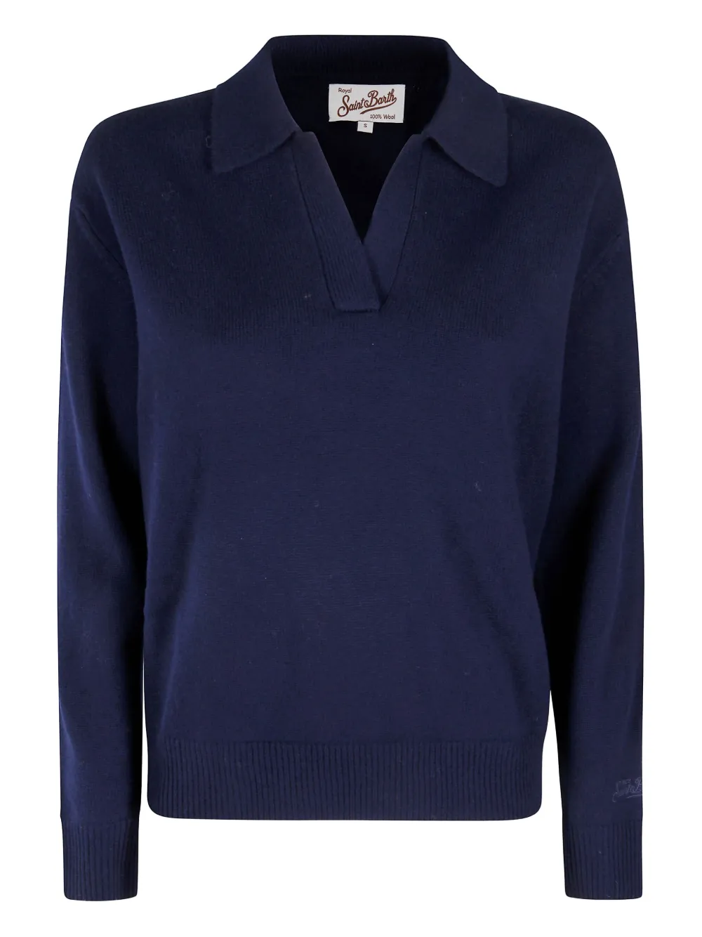 Mc2 Saint Barth Wool Sweater In Blue