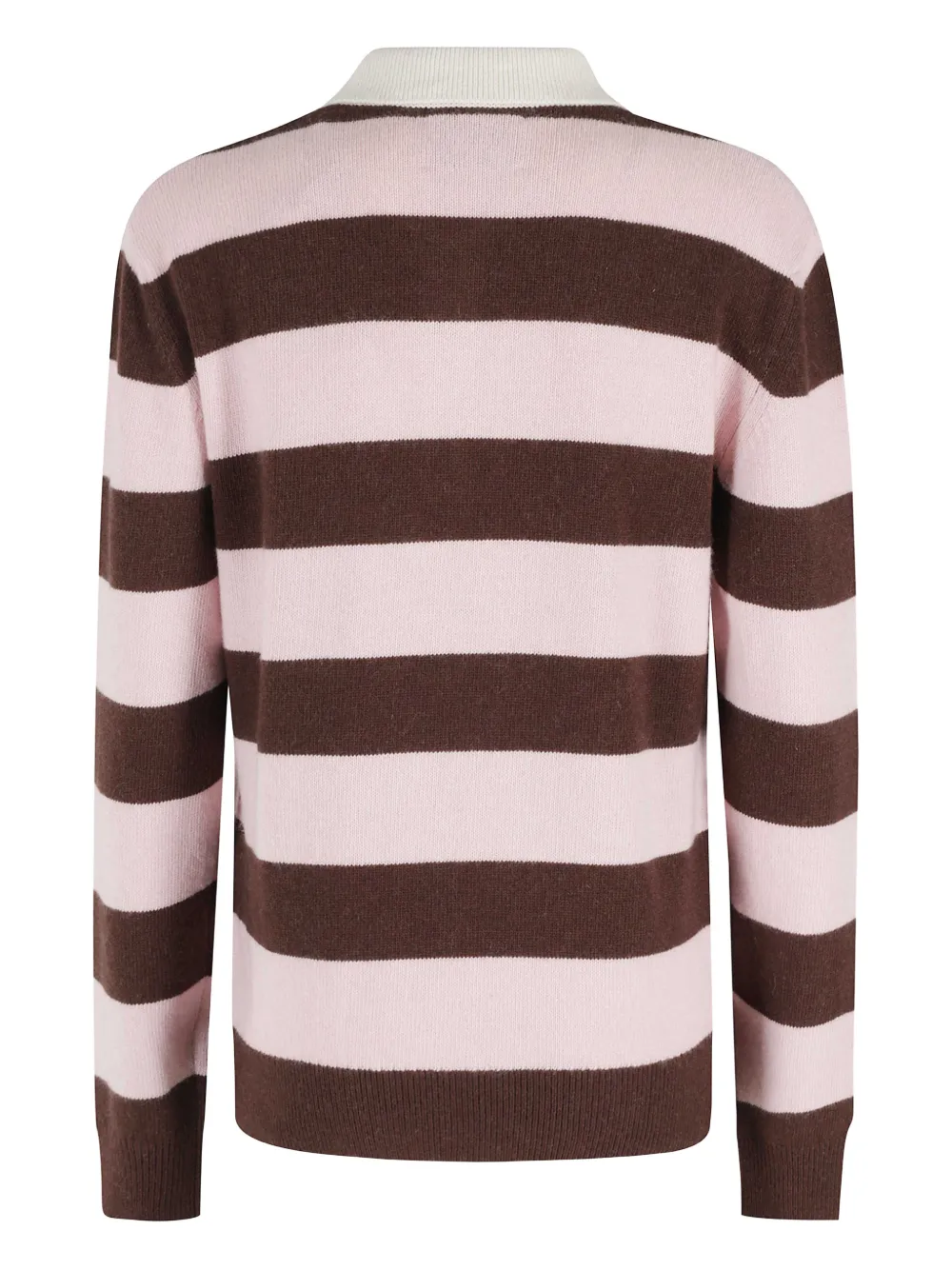 MC2 Saint Barth striped hadidy polo top - Roze