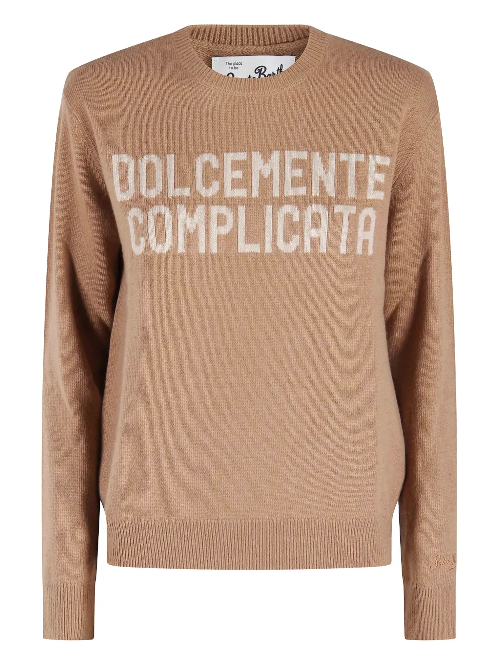 Mc2 Saint Barth New Queen Dolcemente Complicated Sweater In Neutral