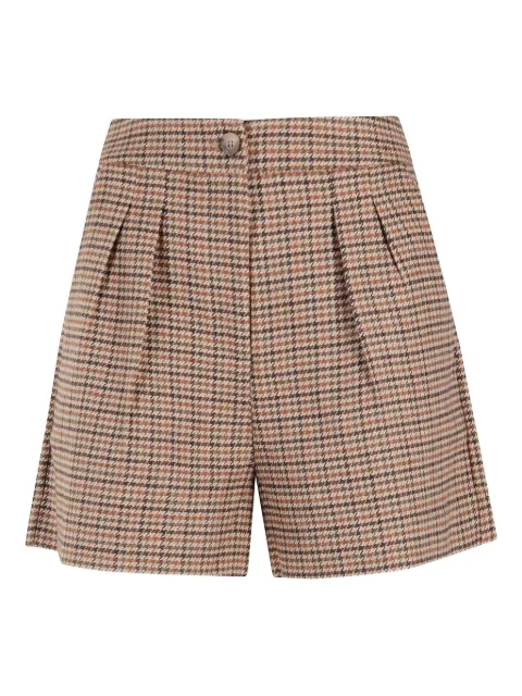 MC2 Saint Barth  houndstooth-pattern shorts