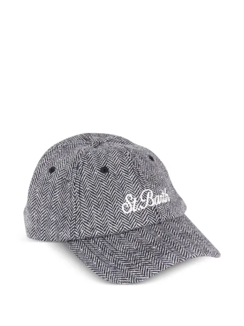 MC2 Saint Barth herringbone-pattern baseball cap