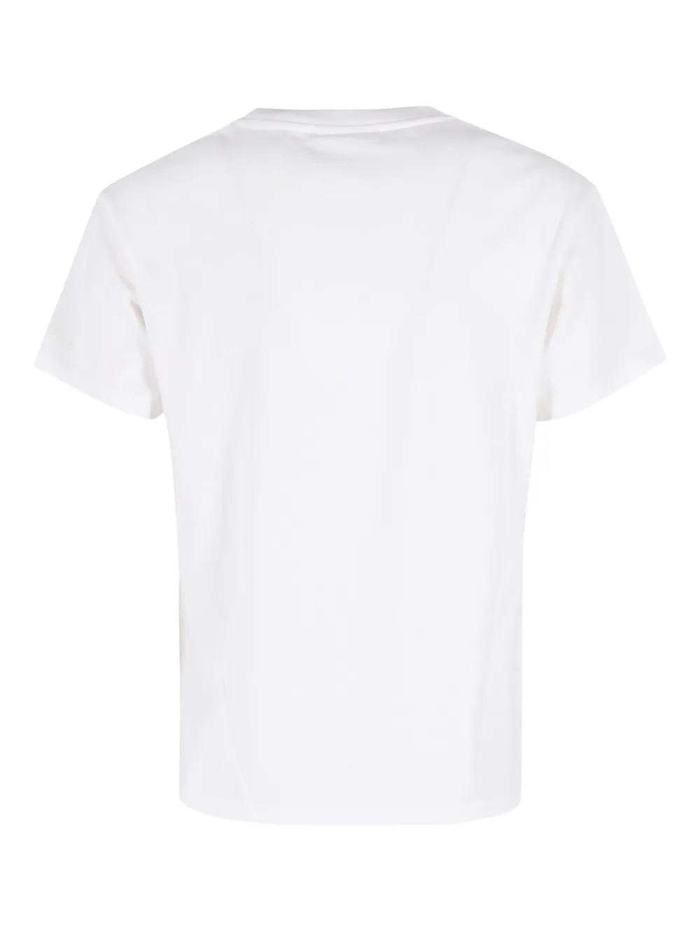 Mc2 Saint Barth Lettering T-shirt In White