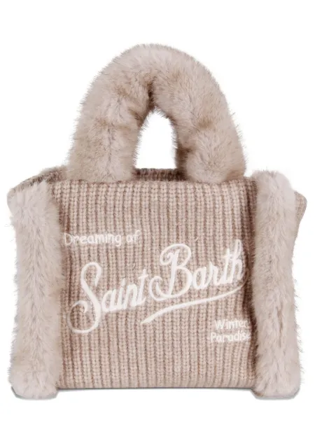 MC2 Saint Barth Vanity faux-shearling tote bag