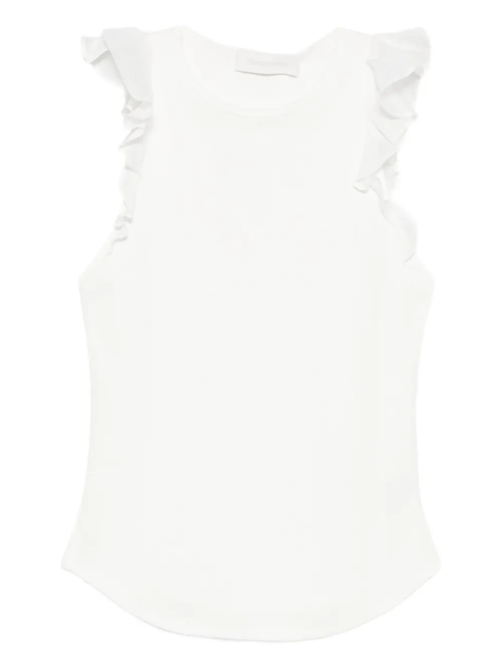 Zimmermann Awaken Sleeveless Blouse In White