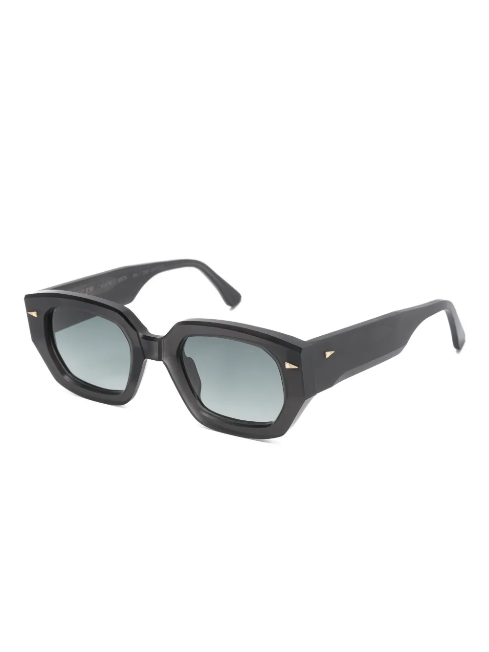 Ahlem x Campbell Addy round-frame sunglasses - Zwart