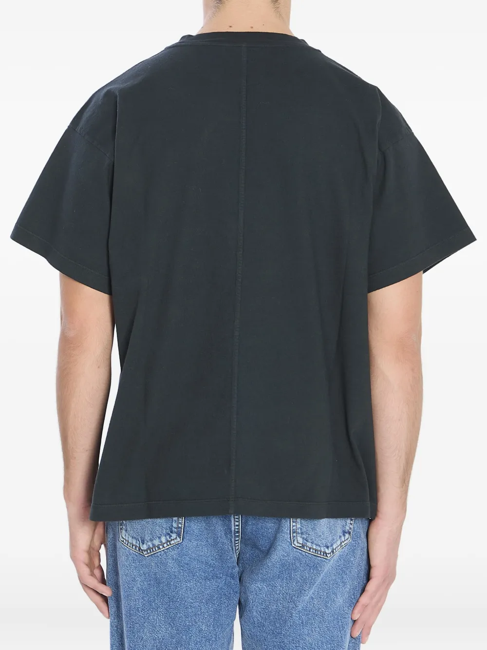 The Row Sato katoenen T-shirt Zwart