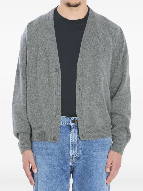 The Row Mats V-neck ribbed cardigan