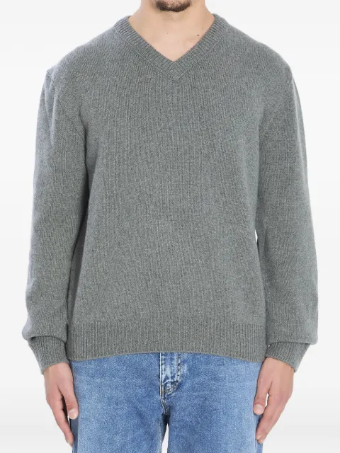 The Row Horik V-neck ribbed sweater