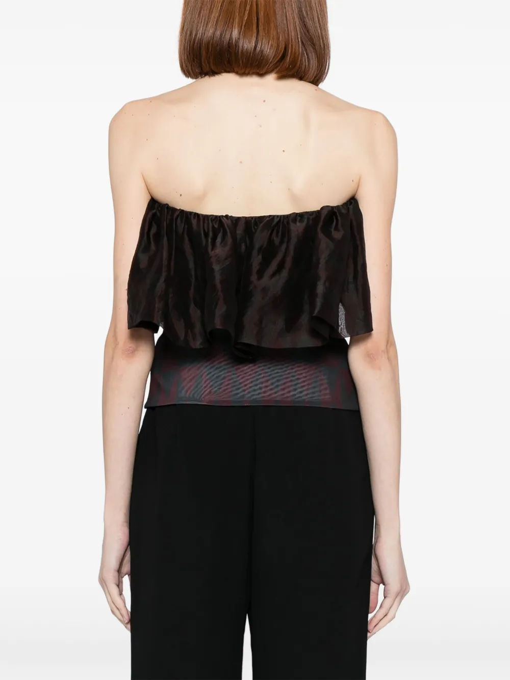 Cynthia Rowley Eugenia top Zwart
