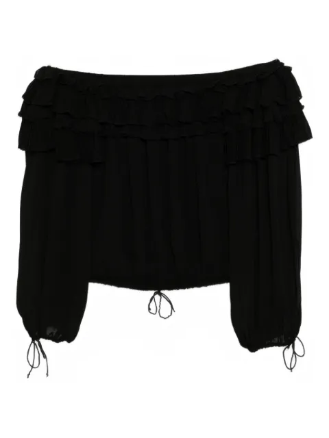 Cynthia Rowley ruffled blouse