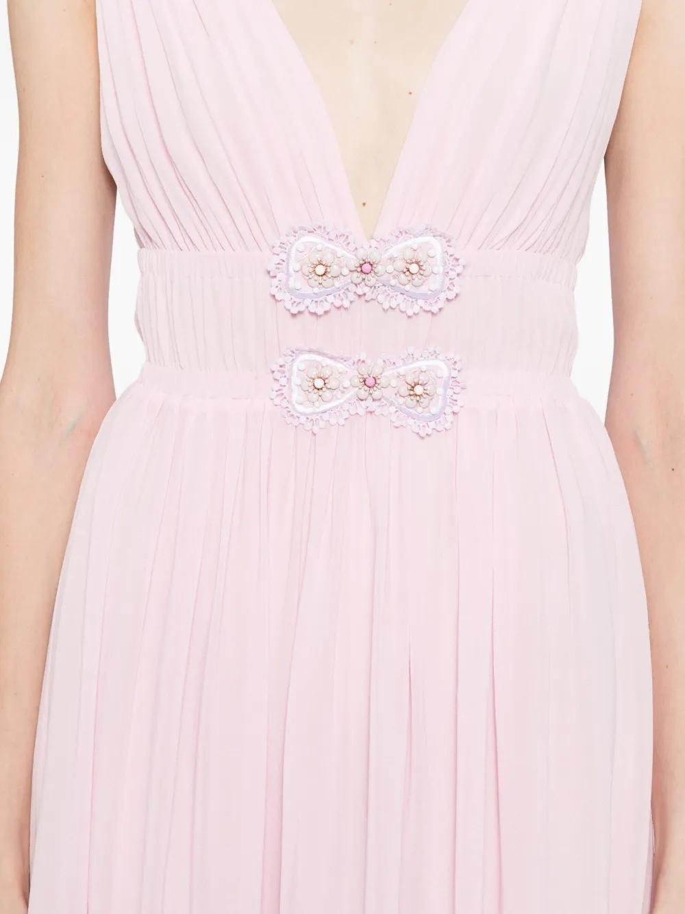 Cynthia Rowley Amelie Midi Dress In Pink