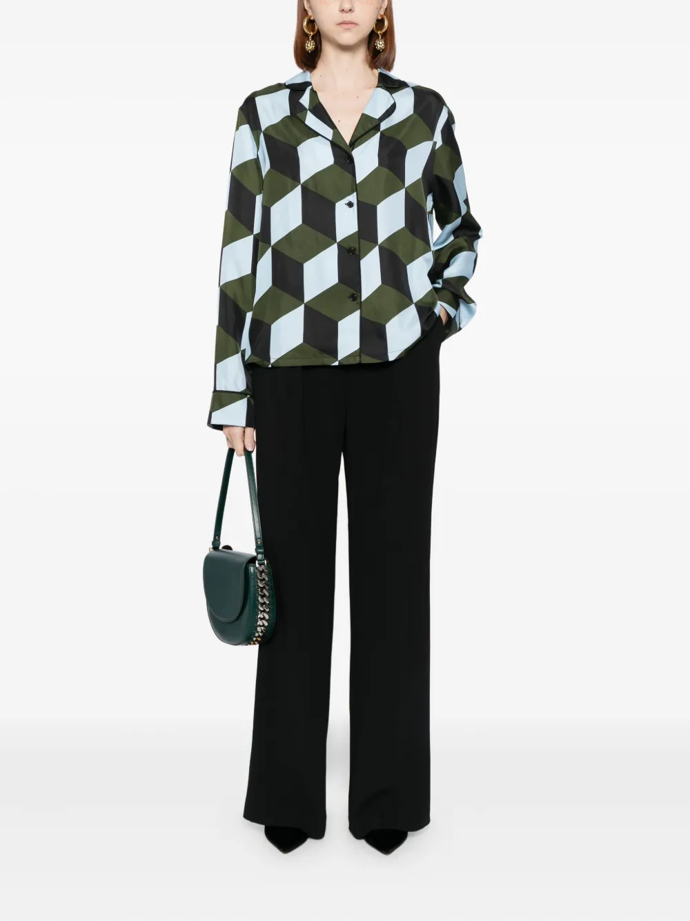 Cynthia Rowley The Illusion blouse - Blauw