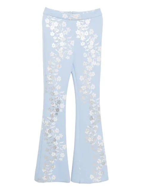 Cynthia Rowley floral-print trousers