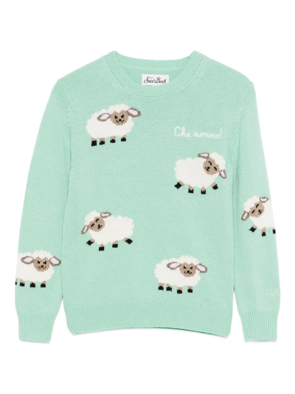 MC2 Saint Barth Kids グラフィック セーター - グリーン