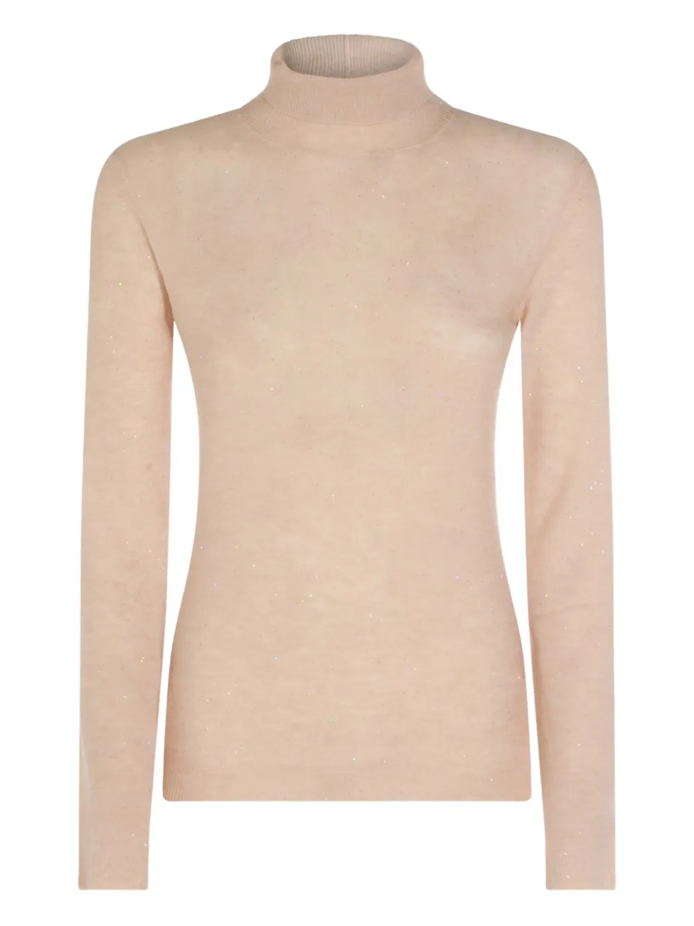 Fabiana Filippi roll-neck embellished sweater - Toni neutri
