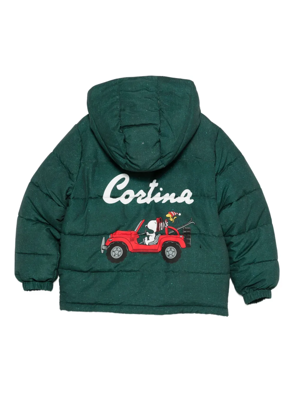 MC2 Saint Barth Kids hooded jacket | Girls Padded Jackets | Image 2