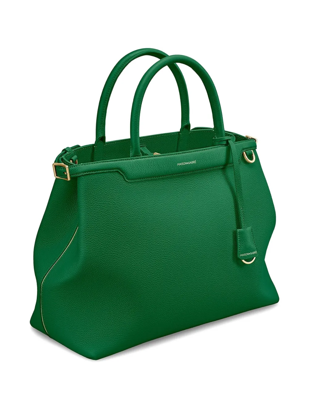 MAISON de SABRÉ Grote Palais shopper met ceintuur Groen