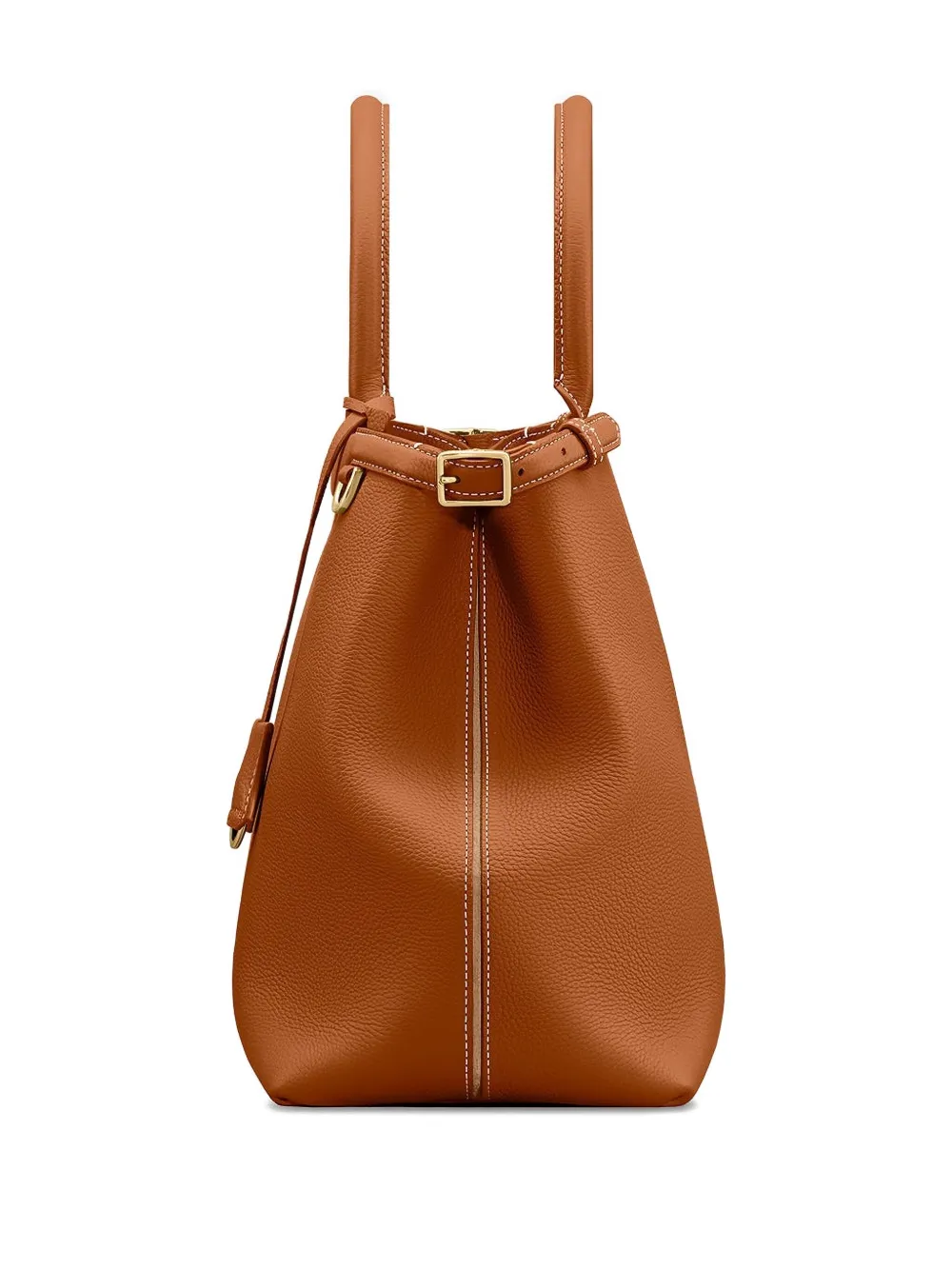 Maison De Sabre Palais Belting Large Tote Bag In Brown
