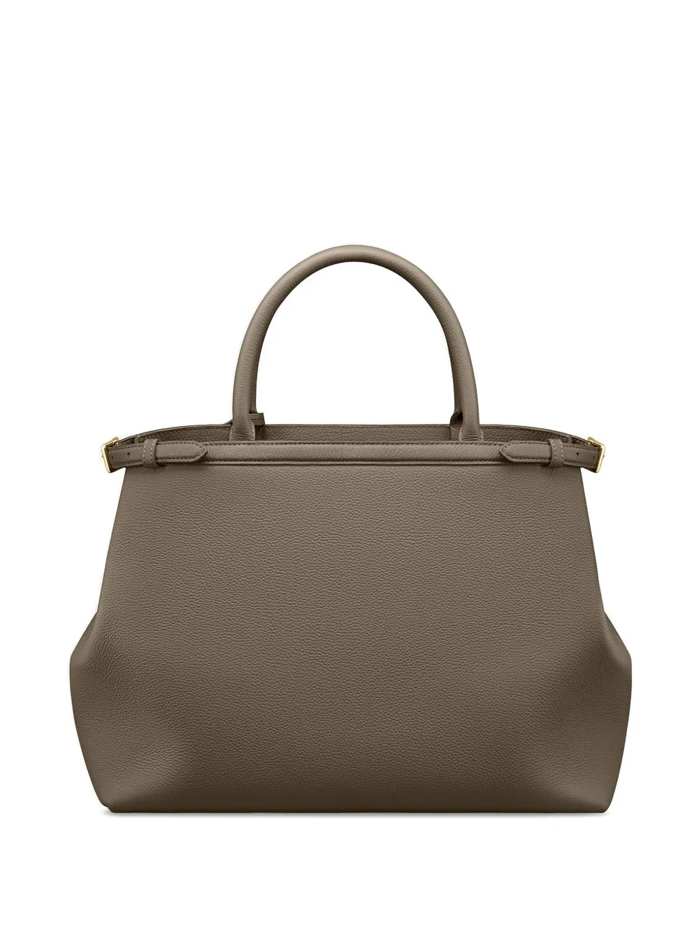 MAISON de SABRÉ Grote Palais leren shopper Grijs