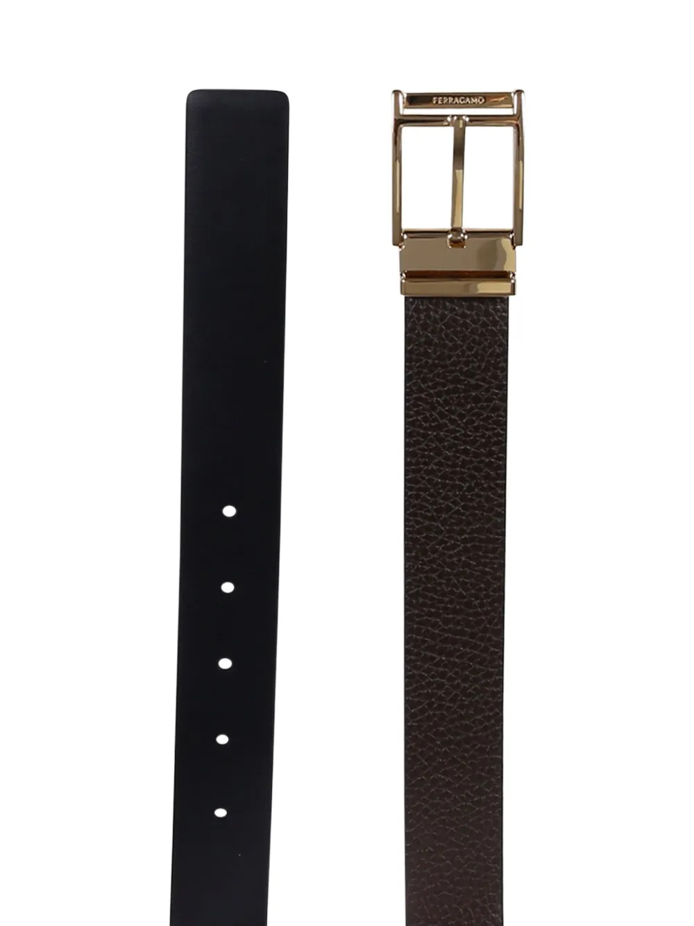 Ferragamo buckle-fastening belt - Bruin