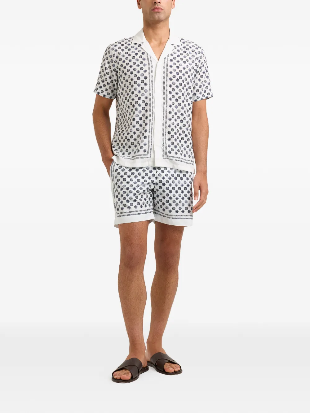 Orlebar Brown camisa Maitan con estampado geométrico | Image 2