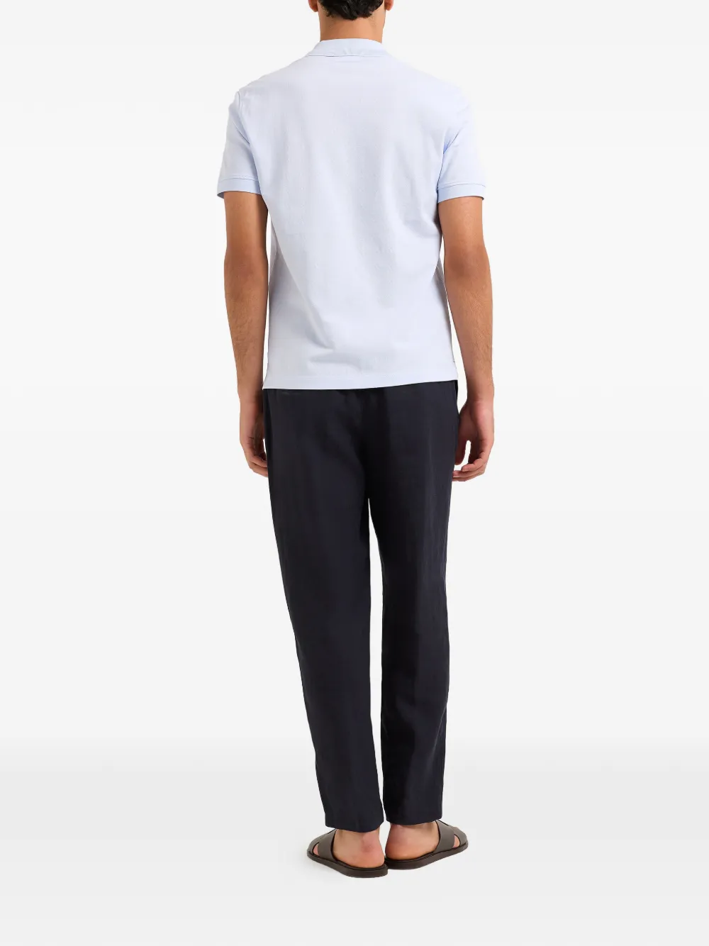 Orlebar Brown Bruno poloshirt Blauw