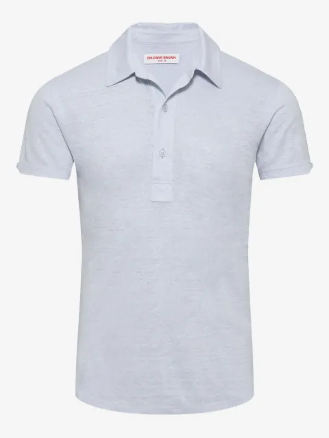 Orlebar Brown Sebastian linen polo shirt