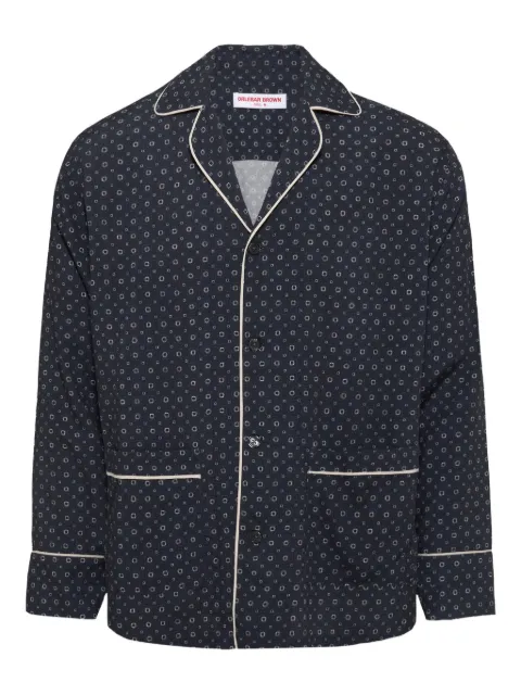 Orlebar Brown Murray printed overshirt