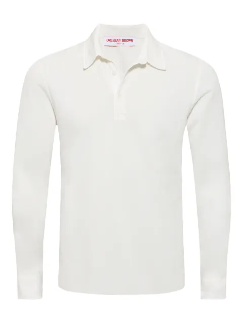 Orlebar Brown Garfield long-sleeved polo shirt