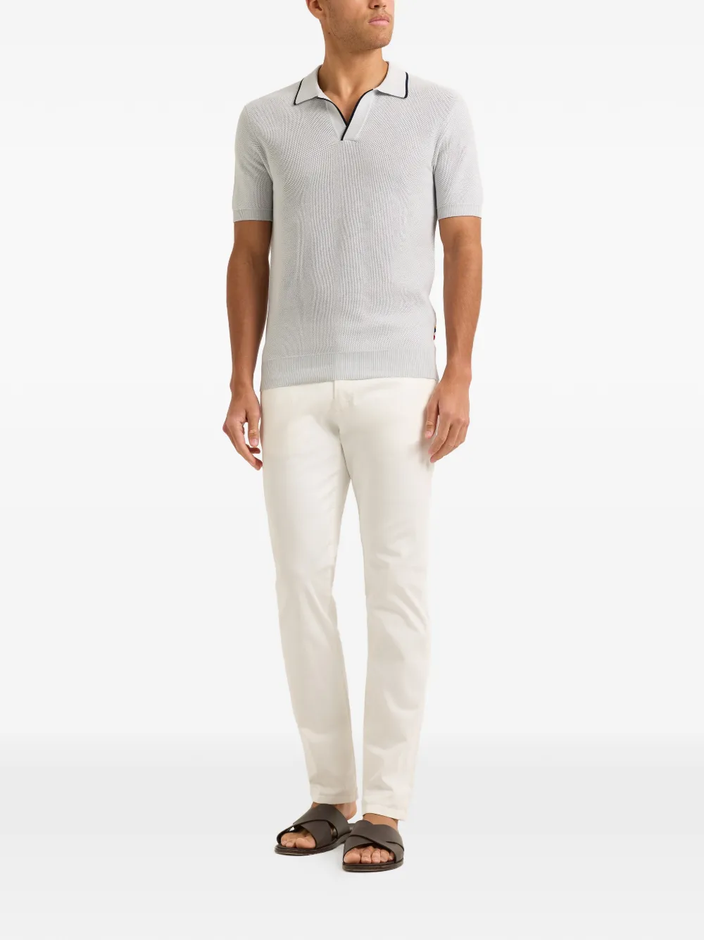 Orlebar Brown polo Horton con ribete en contraste | Playeras | Image 2