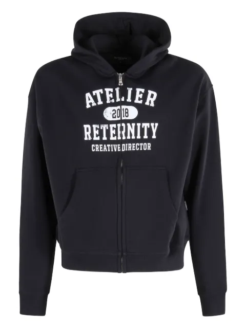 RETERNITY hoodie con logo estampado