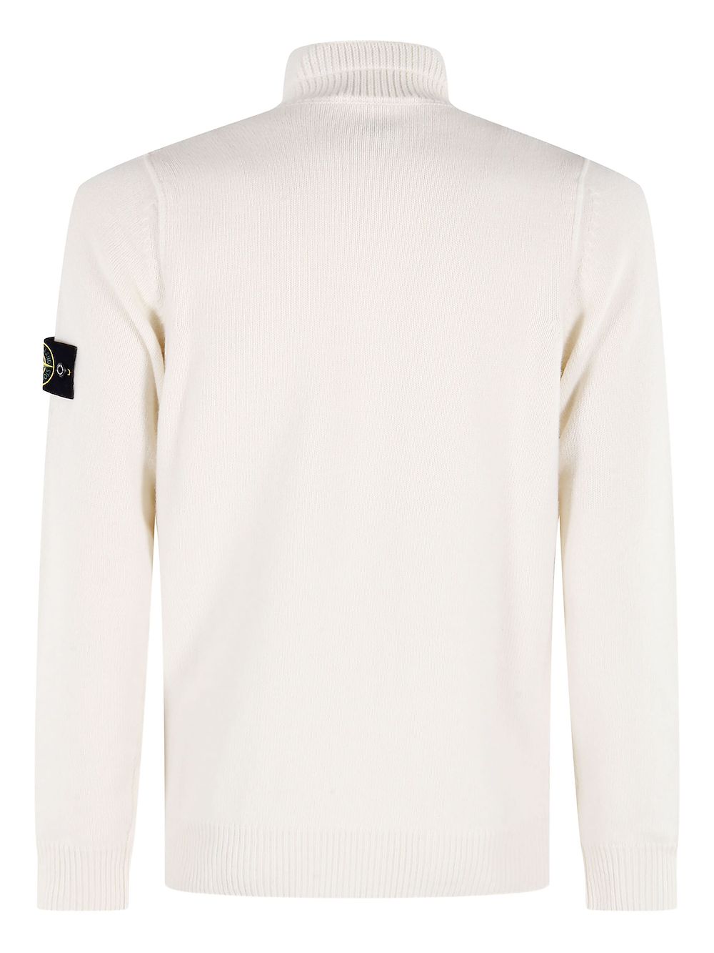 Stone Island Trui met kraag met knopen en lange mouwen - Beige