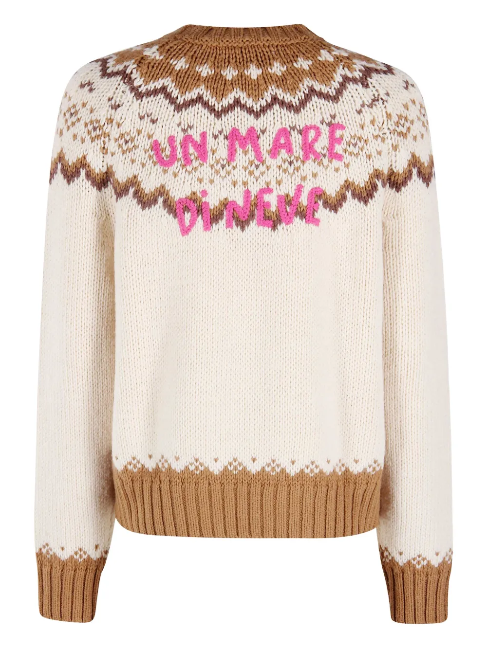 Mc2 Saint Barth Embroidery-detail Crew-neck Sweater In Multi