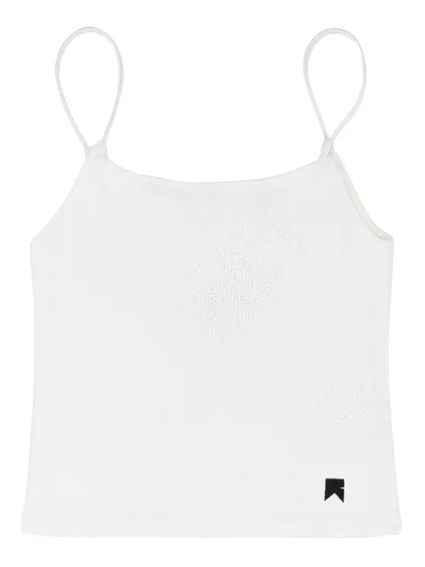 RHUDE sheer ribbed tank top