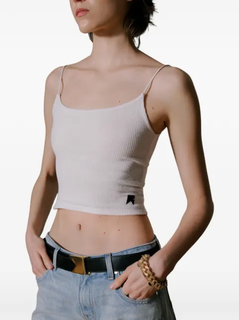 RHUDE sheer rib knit tank top
