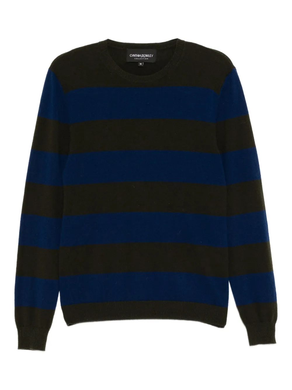 Cynthia Rowley Lucky Striped Top In Blue