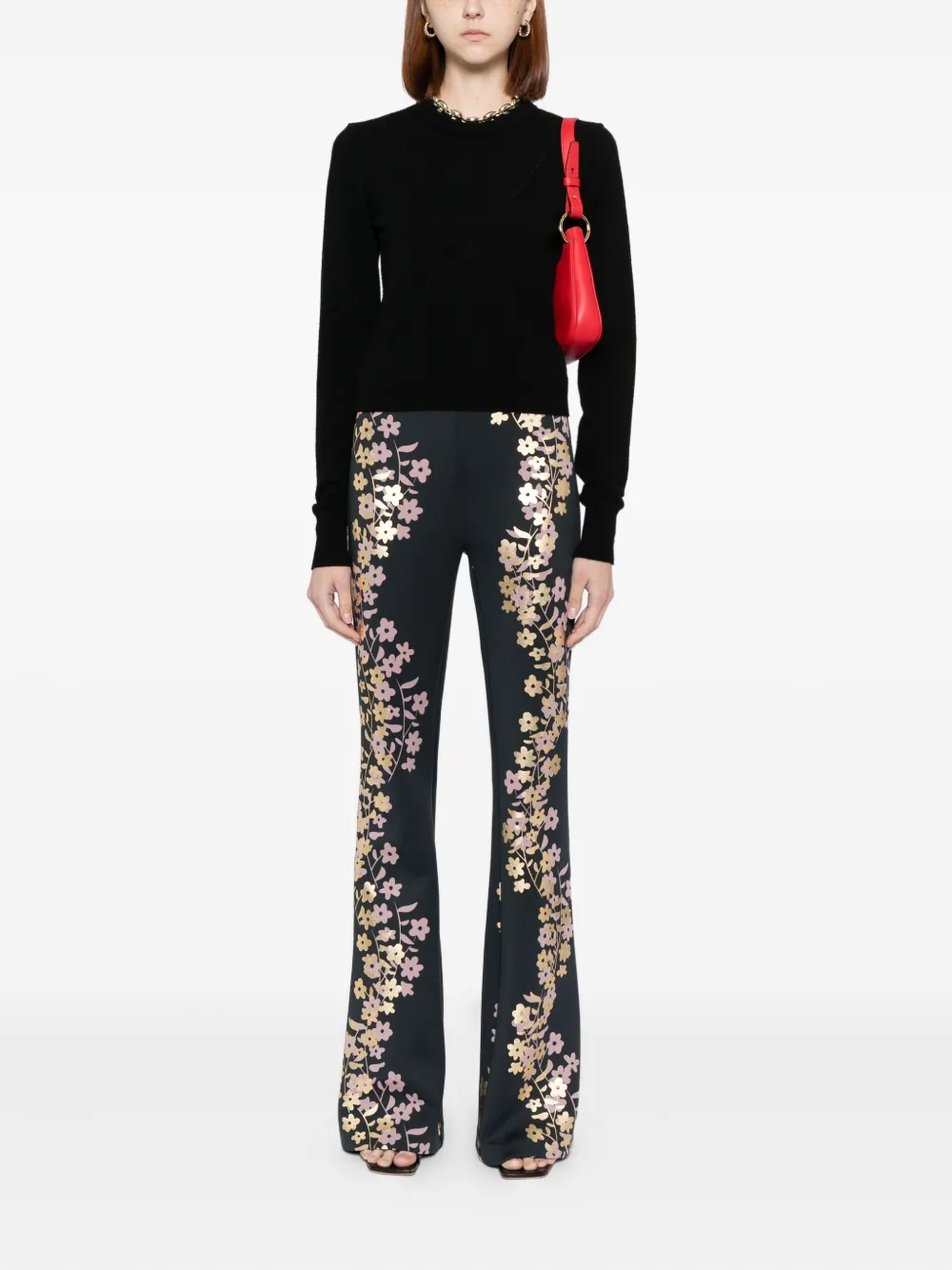 Cynthia Rowley Broek met print - Zwart