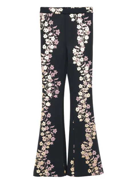 Cynthia Rowley pantalones con estampado metalizado