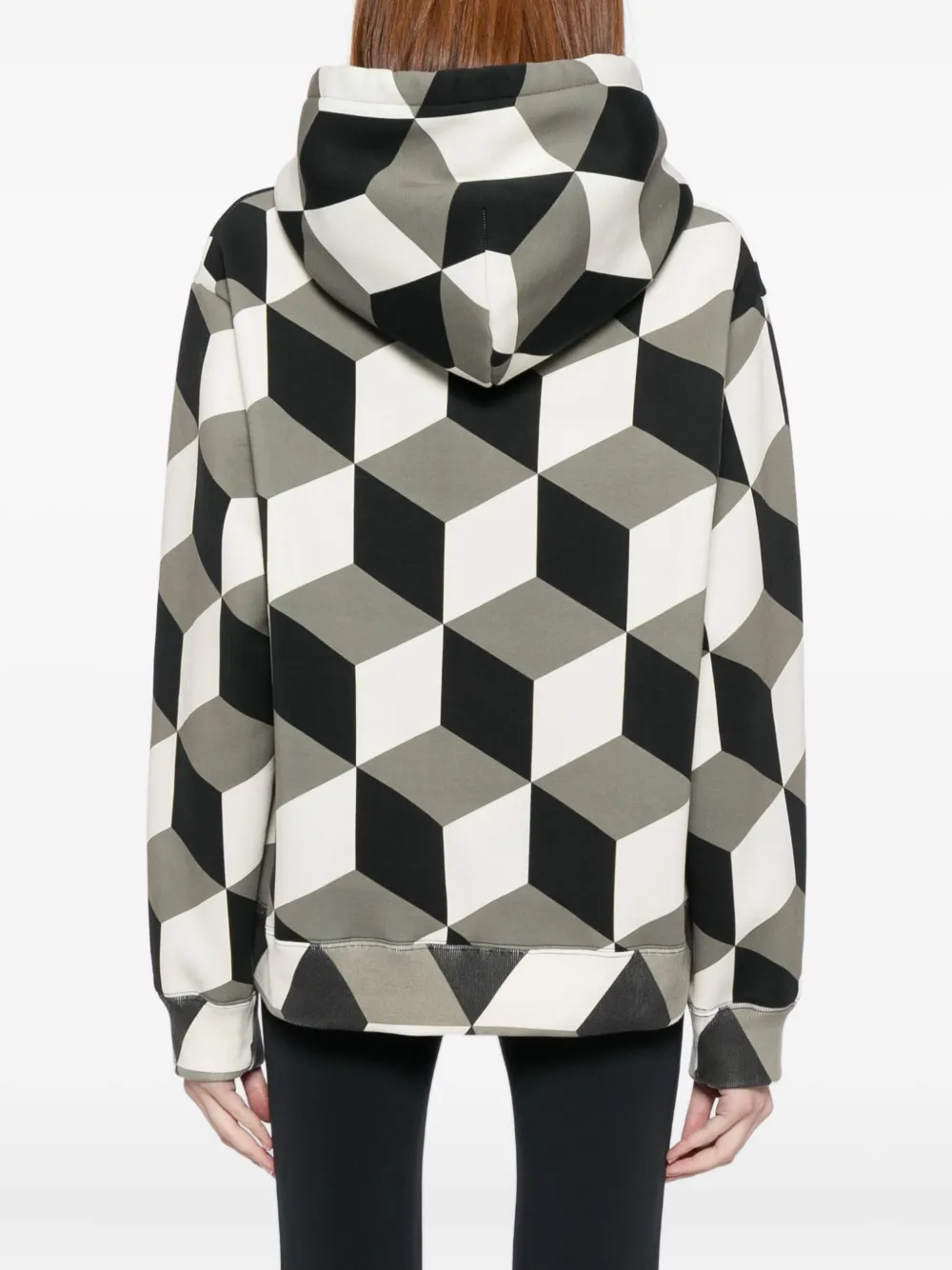 Cynthia Rowley The Illusion Hoodie In Green