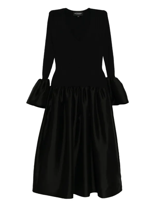 Cynthia Rowley Flared-Sleeve Dress