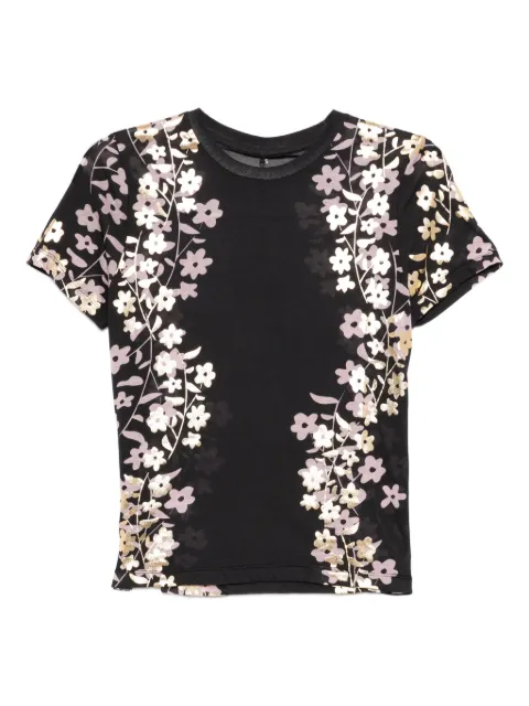 Cynthia Rowley foil-print T-shirt