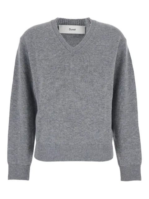 DUNST cashmere v-neck sweater