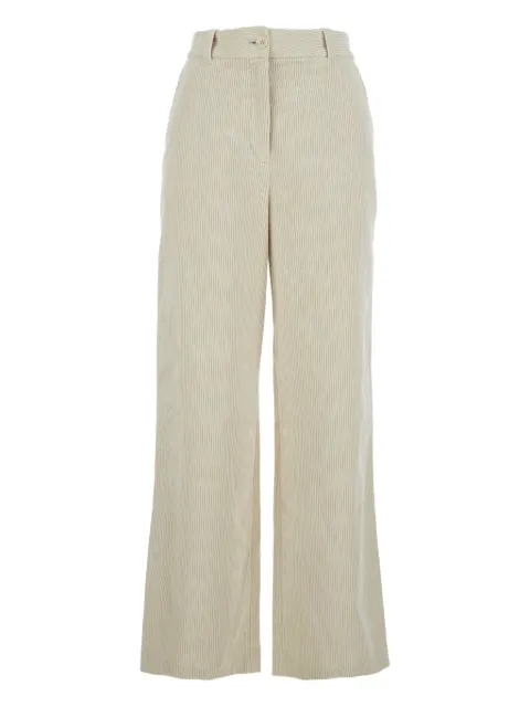 DUNST corduroy wide-leg trousers