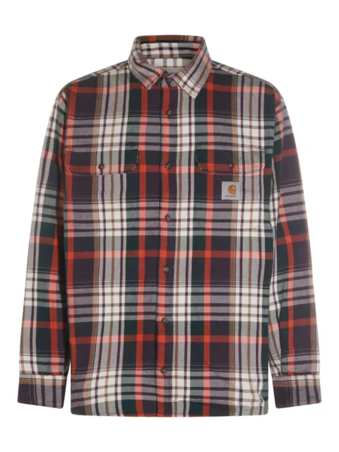 Carhartt WIP buttoned plaid shirt
