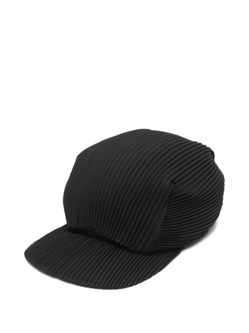 Issey Miyake Pleated Hat In Black