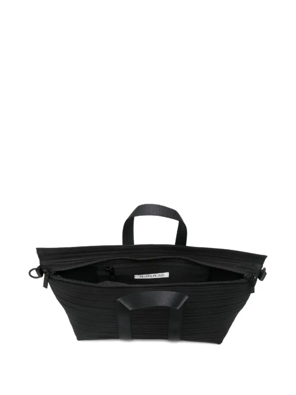 Pleats Please Issey Miyake Boston サッチェルバッグ | ブラック